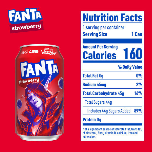 Fanta Strawberry Soda
