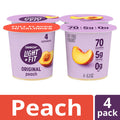 Dannon Light + Fit Original Peach Nonfat Yogurt 4 ct