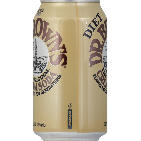 Dr. Brown’s Natural Flow Cream Soda, Diet
