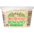 BelGioioso Shredded Cheese, Romano