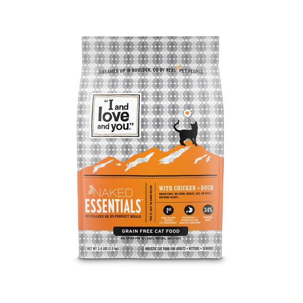 I and love and you Naked Essentials Grain Free Cat Food With Chicken + Duck