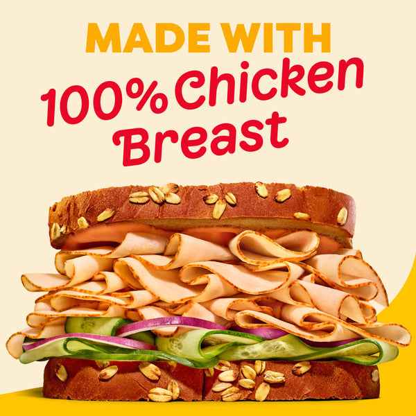 Oscar Mayer Rotisserie Seasoned Chicken Breast Sliced Lunch Meat, for a Low Carb Lifestyle