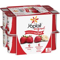 Yoplait Original Low Fat Yogurt Variety Pack️