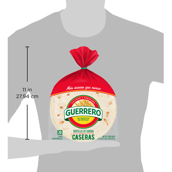 Guerrero Harina Caseras Fajita Flour Tortillas