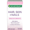 Nature's Bounty Hair, Skin & Nails, 3,000 mcg, Coated Caplets