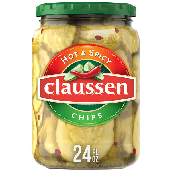 Claussen Hot & Spicy Pickle Chips