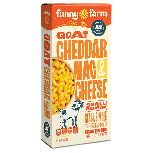Funny Farm Goat Cheddar Macaroni & Cheese
