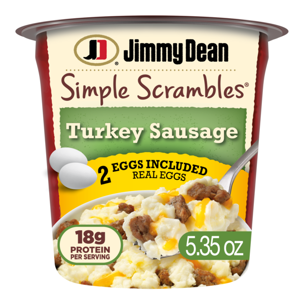 Jimmy Dean Simple Scrambles Turkey Sausage, 5.35 oz.