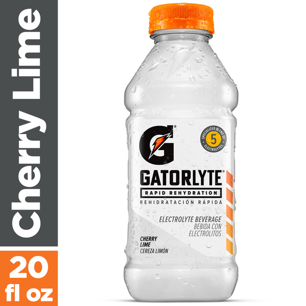 Gatorade Electrolyte Beverage, Rapid Rehydration, Cherry LIme