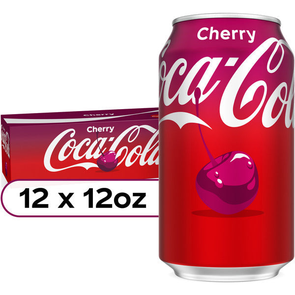 Coca-Cola Cherry Soda Cans