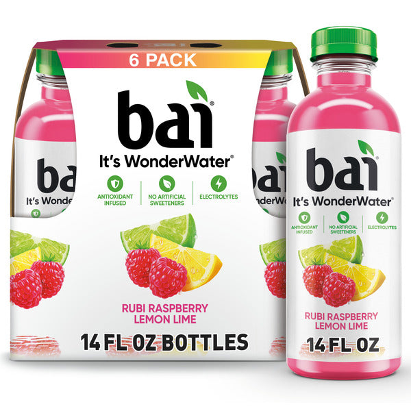 Bai Raspberry Lemon Lime, Antioxidant Infused Water Beverage