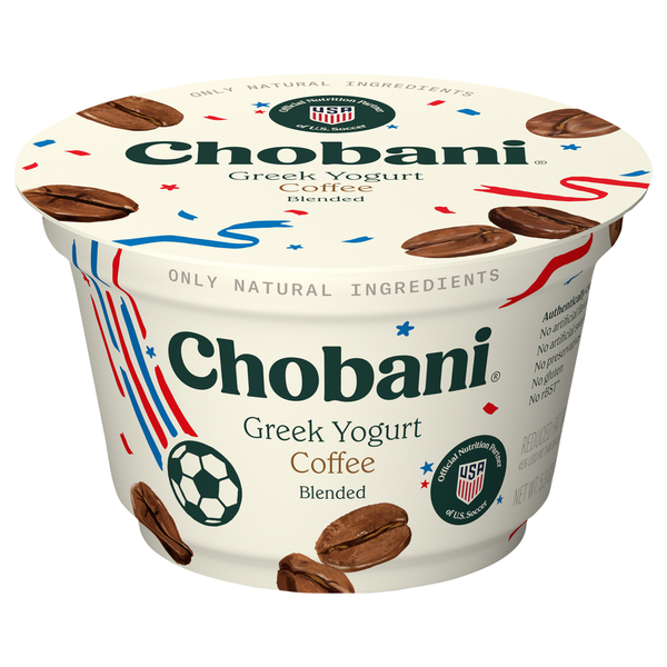 Chobani Reduced Fat Greek Coffee Blended Yogurt