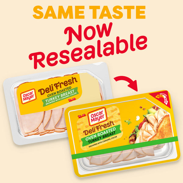 Oscar Mayer Deli Fresh Oven Roasted Turkey Breast