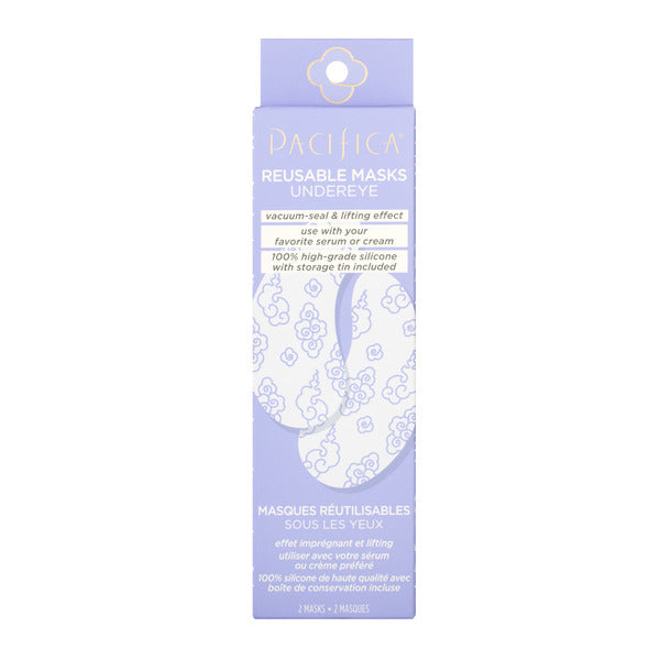 Pacifica Reusable Undereye Mask, Eye Patches, 100% Silicone, Vegan