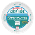 Green Label Paper Plates