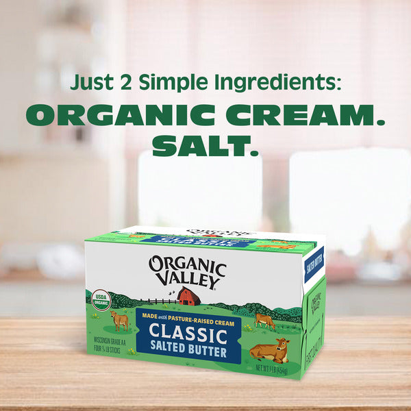 Organic Valley® Salted Organic Butter