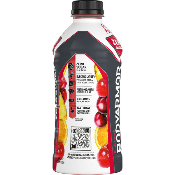 BODYARMOR Fruit Punch Zero Sugar Sports Drink Bottle