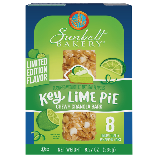 Sunbelt Bakery Chewy Key Lime Pie Granola Bars