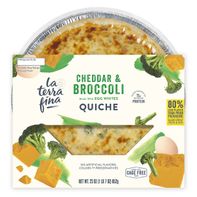 La Terra Fina Cheddar & Broccoli Quiche️