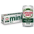 Canada Dry Zero Sugar Ginger Ale Soda, 7.5 fl oz m...
️