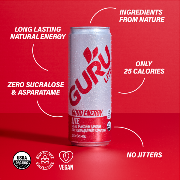 GURU Lite Organic Energy Drink