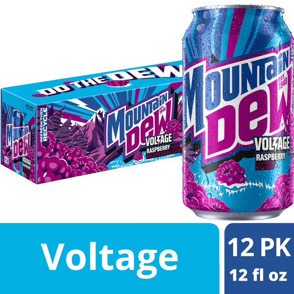 Mountain Dew Voltage Soda, Pack