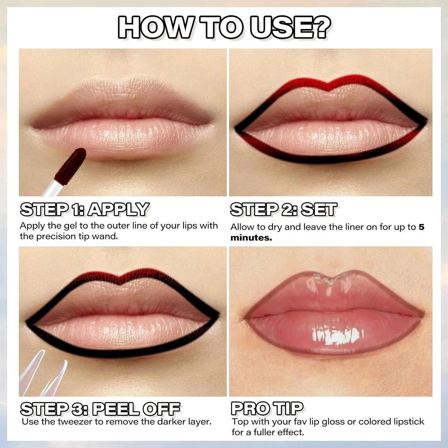 Lasting Definition Lip Liner, No Fade