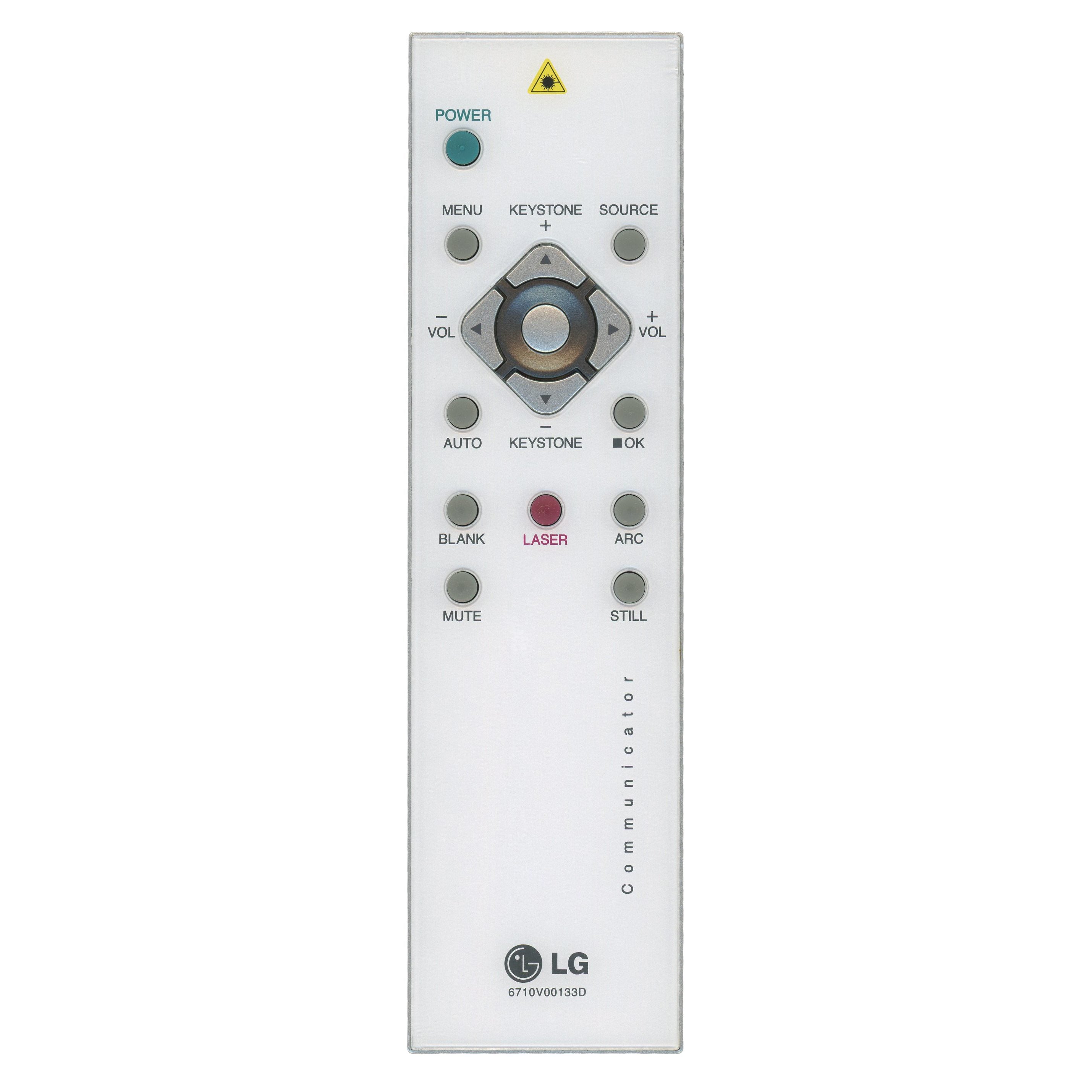 Substitute for LG 6710V00133D Projector Remote Control [RR3720]