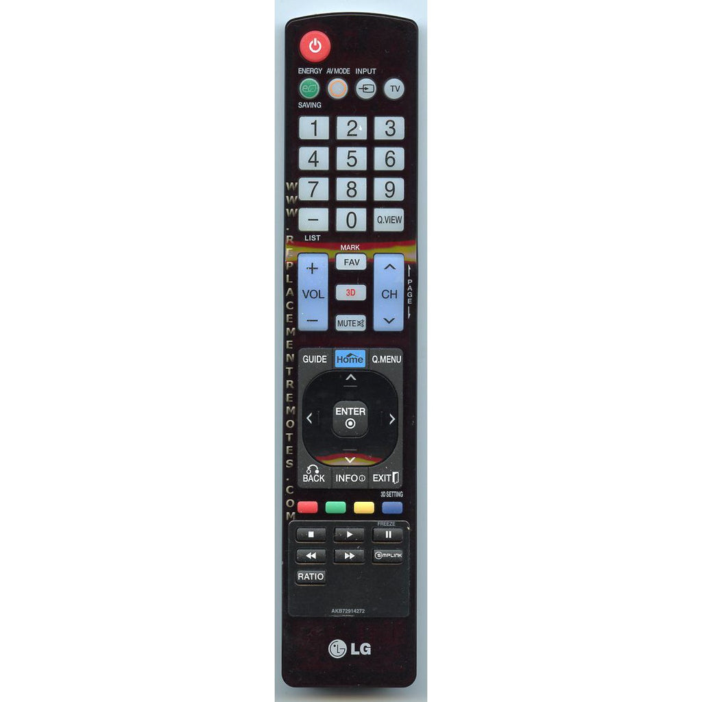 LG AKB72914272 TV Remote Control