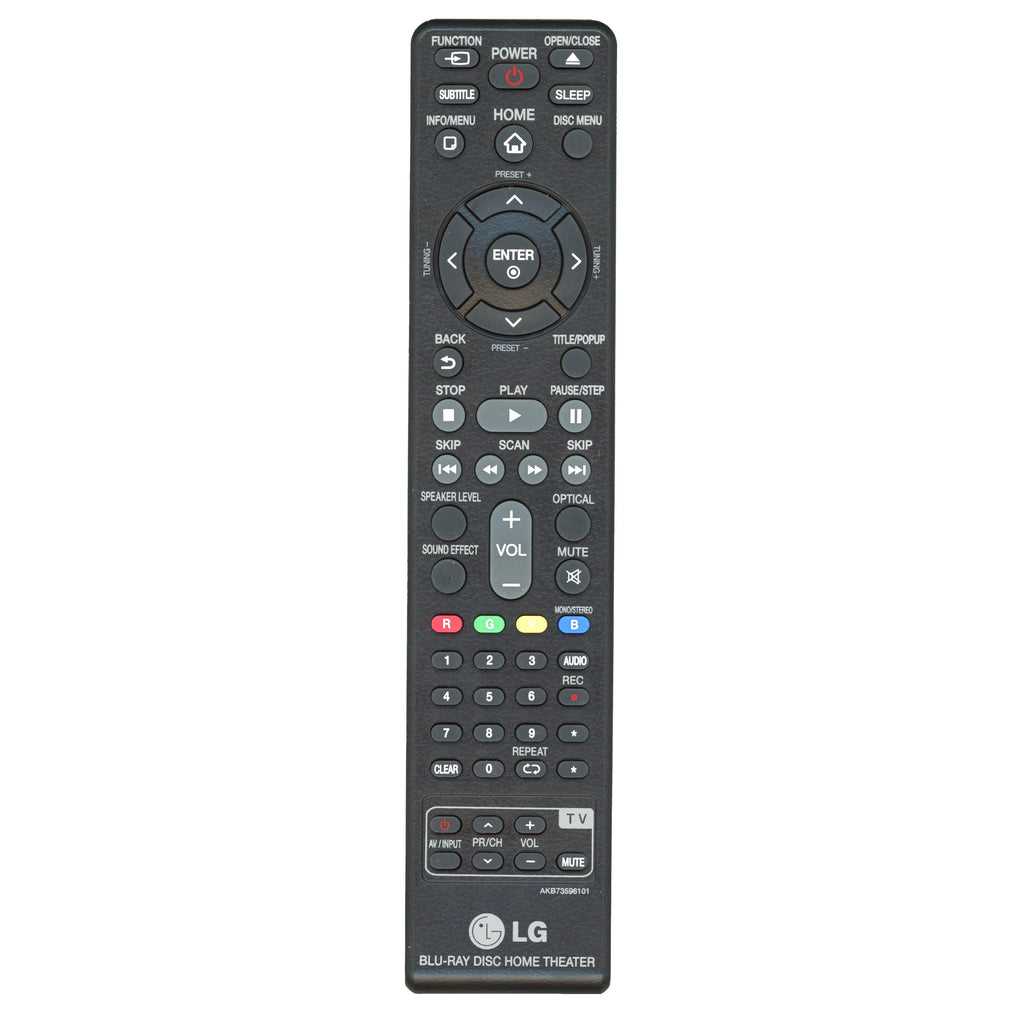 LG AKB73596101 Blu-ray Home Theater Remote Control