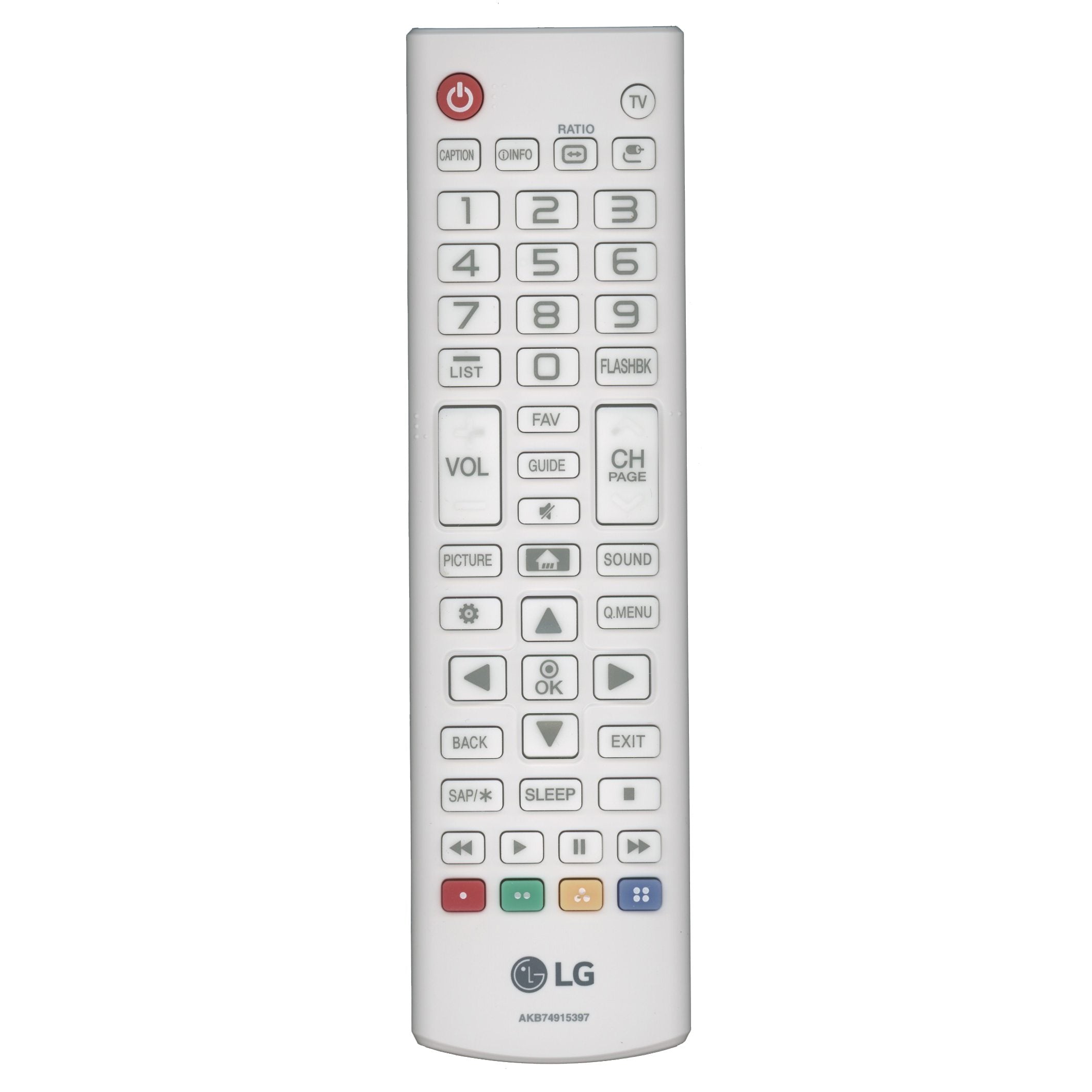LG AKB74915397 TV Remote Control