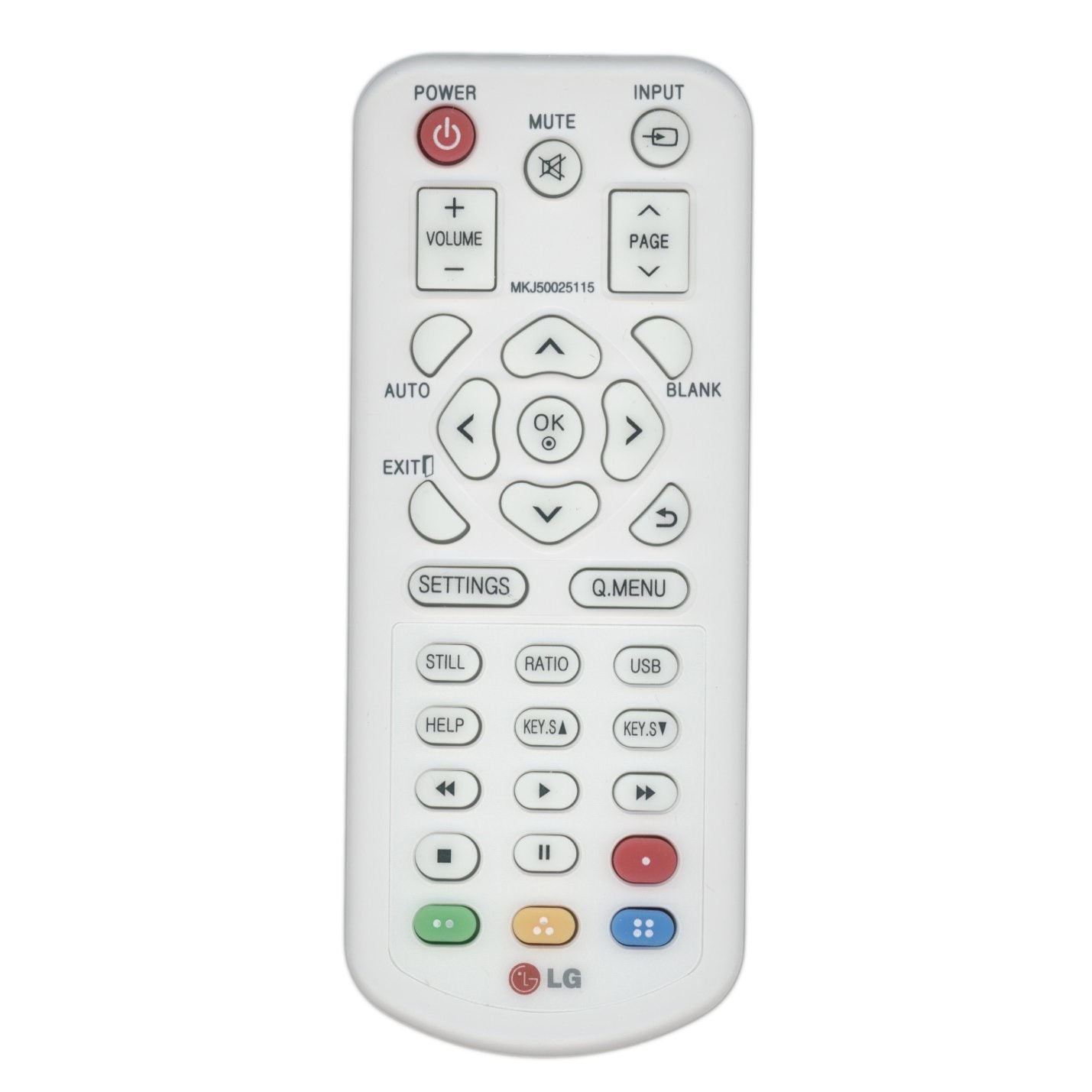 Substitute for LG MKJ50025115 Projector Remote Control [RR3720]