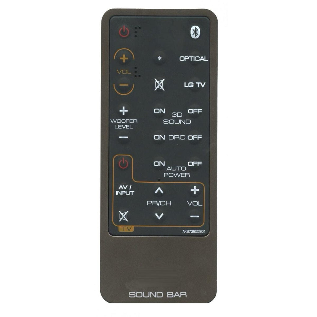 LG AKB73855901 Sound Bar Remote Control