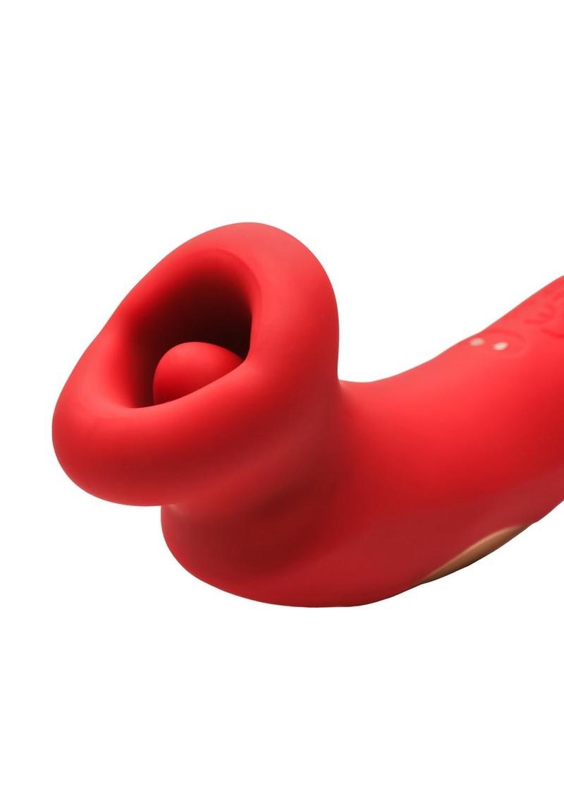 Lickgasm Plump Kiss Sucking & Vibrating Clitoral Stimulator