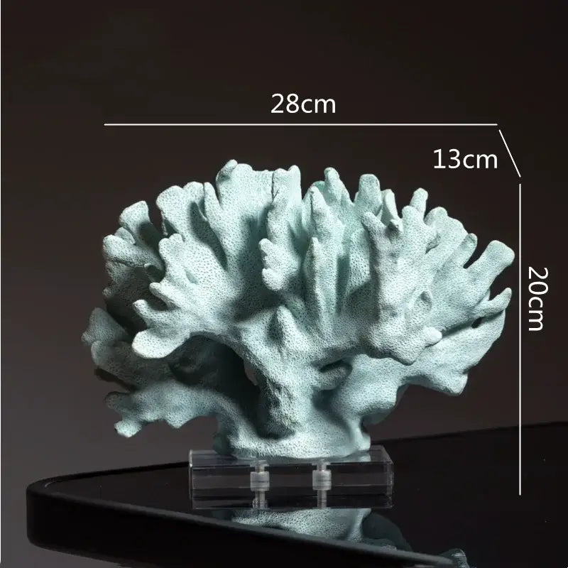 DecorBites™ Coral Reef Simulation Ornaments, Artificial Ocean Decor for Home Accessories