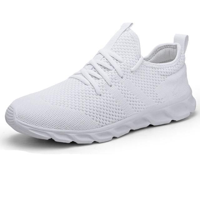 Light Mans Running Shoes Comfortable Breathable Men's Sneaker Casual Antiskid And Wear-Resistant Jogging Mens Sport Lace Up Low Top Jogging Man Athletic Sneakers