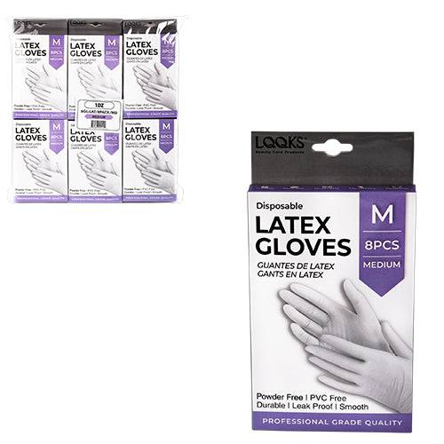 LQQKS LATEX GLOVE 8PC/PK