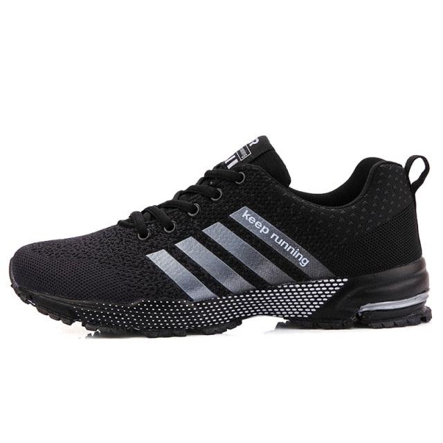 Luxury Sport Mens Sneakers Mesh Breathable Casual Men Shoes Comfortable Non-Slip Shock Absorption Light Outdoor Walking Comfortable Running Sneakers