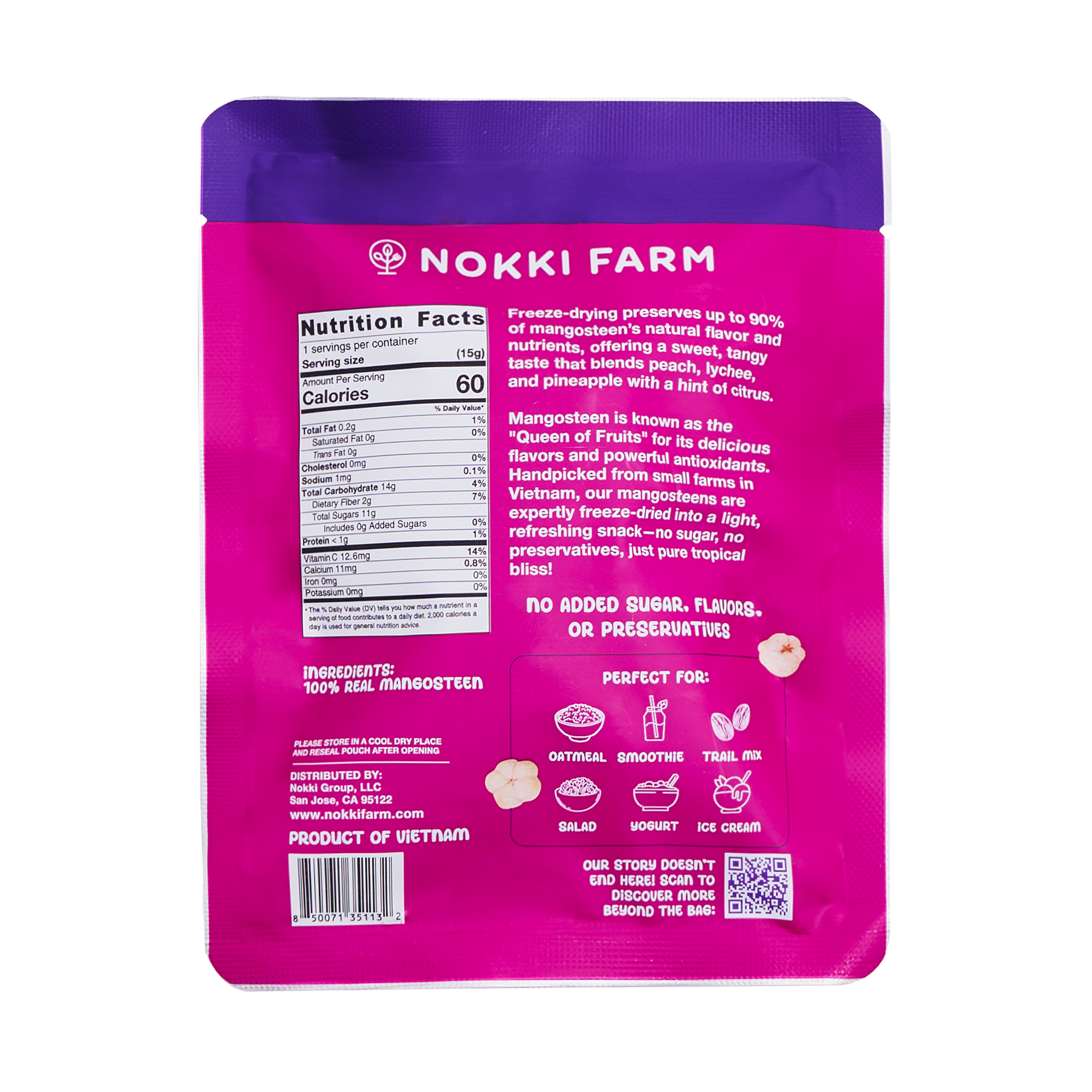 Freeze-Dried Mangosteen