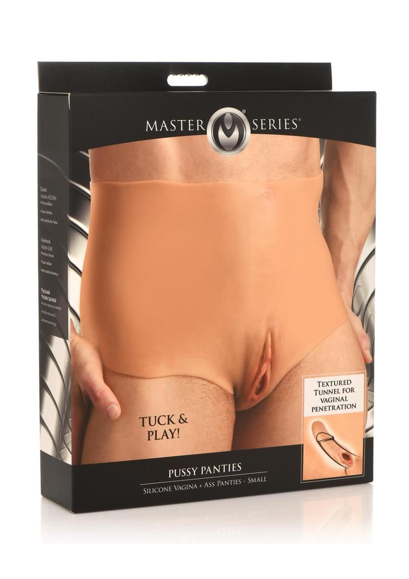 Pussy Panties Silicone Wearable Vagina & Ass Panties