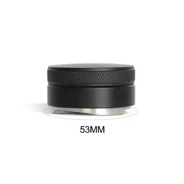 DecorBites™ Coffee Distribution Tool: Adjustable Palm Tamper, Stainless Steel, 3 Angled Slopes