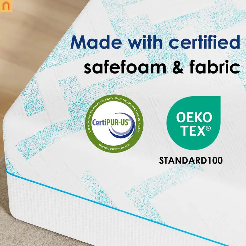 Mattress Memory Foam Short King RV 10in Cooling Gel Breathable