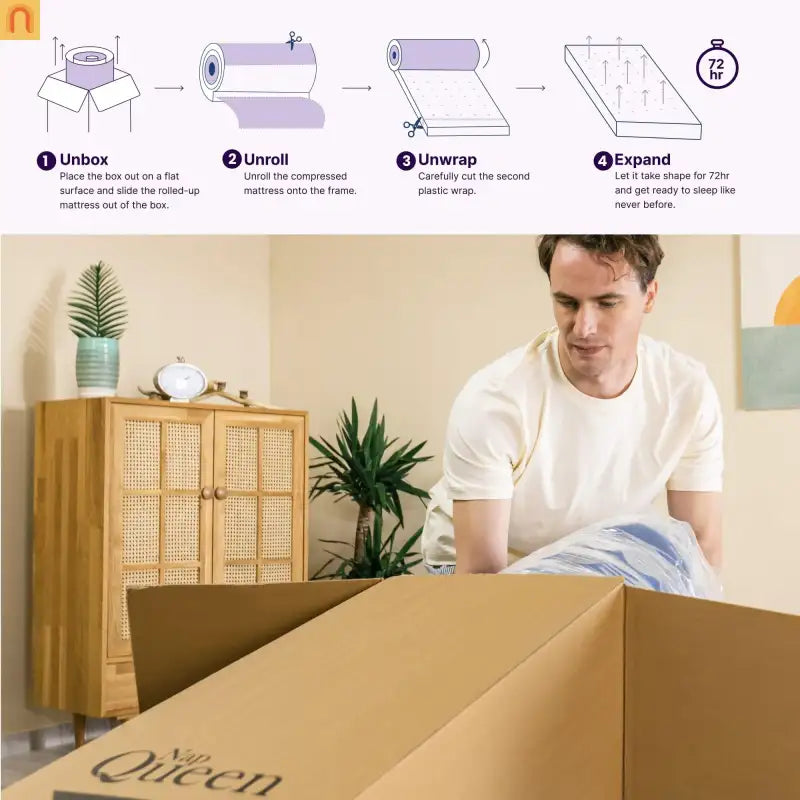 Mattress Hybrid Memory Foam Pocket Springs Gray Full 10in