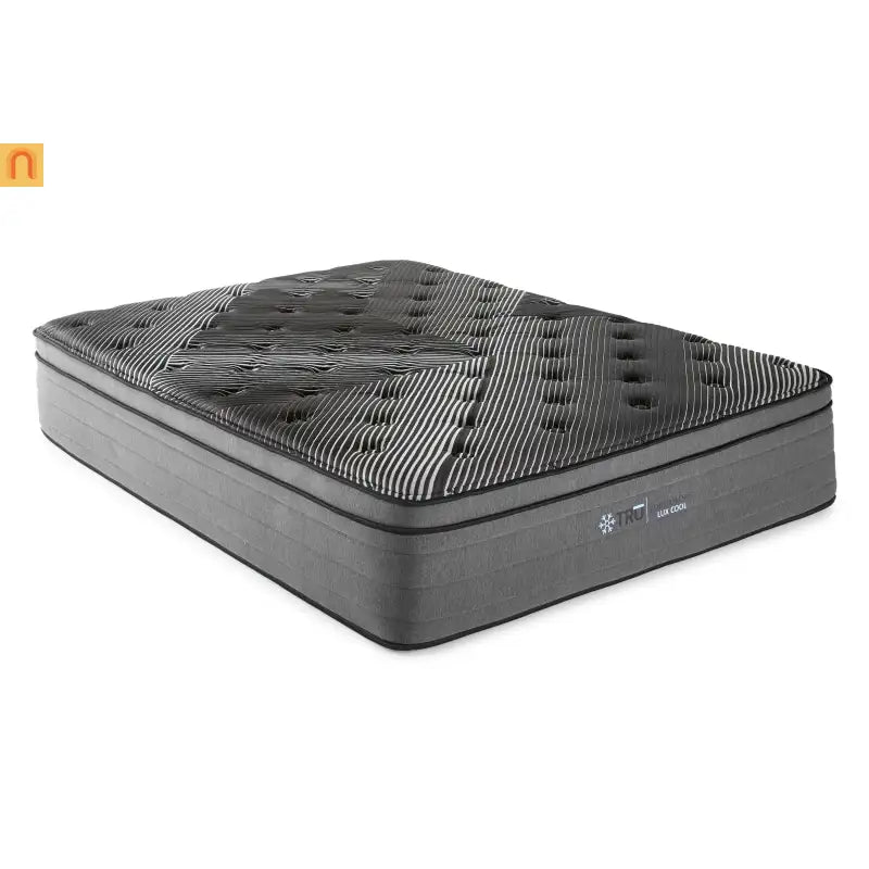 Mattress Hybrid Euro Top Ice Cover Copper Gel 15in Full USA