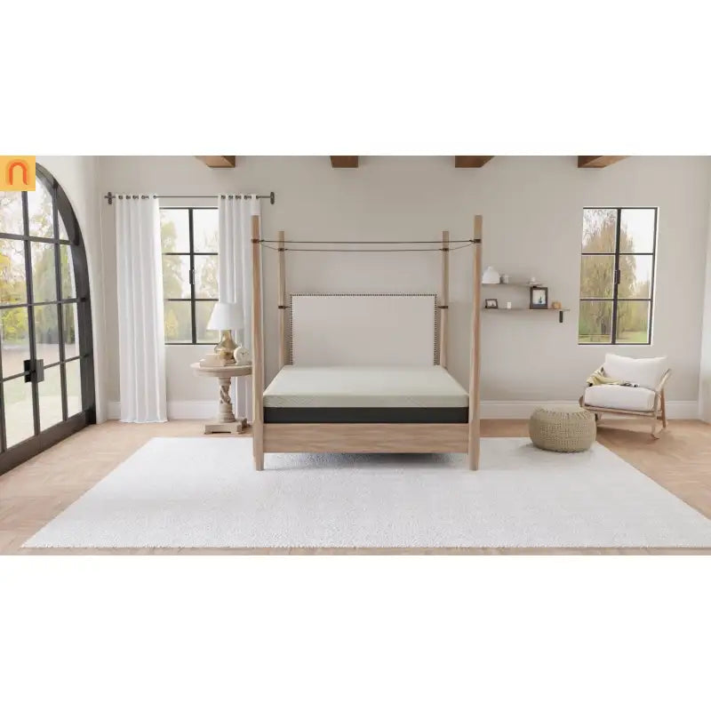 Mattress Memory Foam Gel Infused Full 8in Medium Firm Antimicrobial