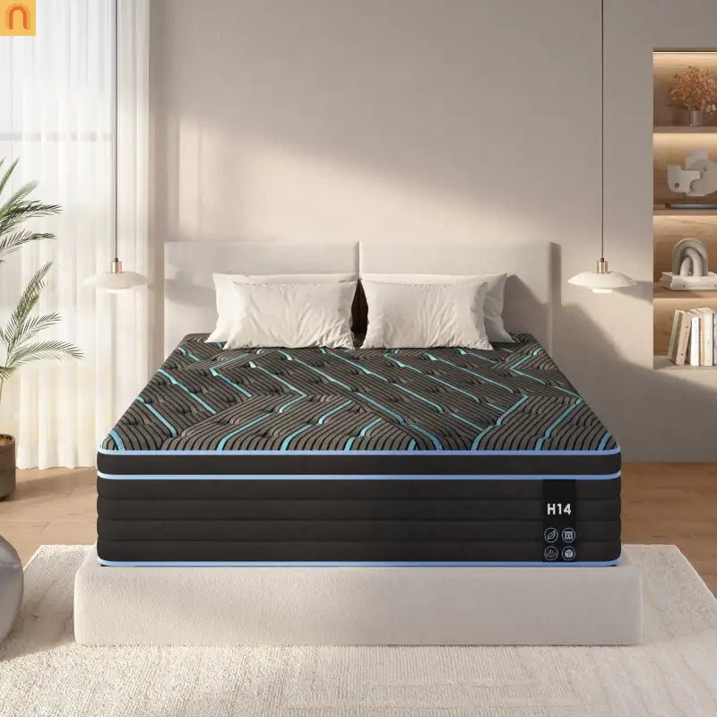 Mattress Hybrid Pocket Spring Memory Foam 10in King Medium Firm