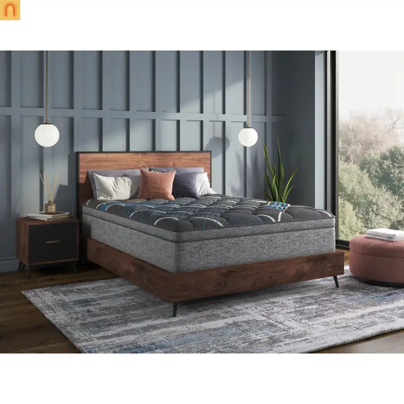 Mattress Hybrid Euro Top Phase Change Plush 15in King USA