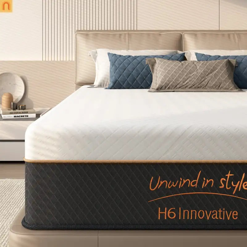 Mattress Hybrid Foam Spring Queen 12in Reinforced Edge Support