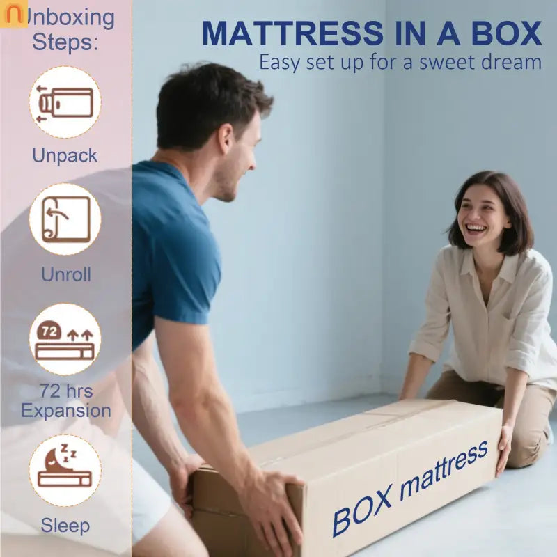 Mattress Hybrid Memory Foam Pocket Spring 10in Twin Pressure Relief