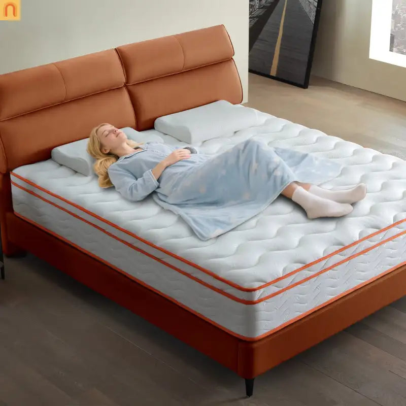 Mattress Hybrid Memory Foam Pocket Spring 10in Twin Pressure Relief